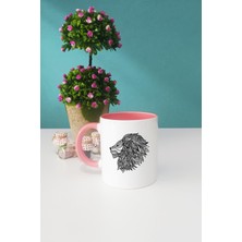 Aslan Kupa Bardak Pembe