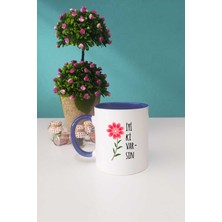 Hedizu Iyi Ki Varsın Doğum Günü Hediyesi Kupa Bardak Lacivert