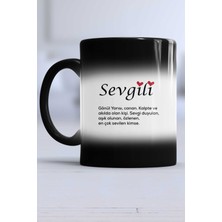 Sevgililer Günü Hediyesi Sevgili Kupa Bardak Sihirli