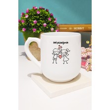 Seni Seviyorum Kupa Bardak Oval