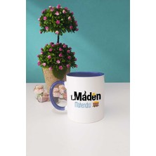 Maden Mühendisi Hediye Kupa Bardak Lacivert