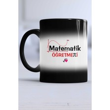 Matematik Öğretmeni Hediye Kupa Bardak Sihirli