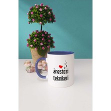 Anestezi Teknikeri Kupa Bardak Lacivert