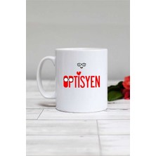 Hedizu Optisyen Hediye Kupa Bardak Beyaz