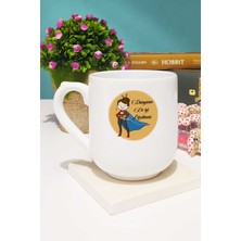 Öğretmenler Günü Hediyesi Kupa Bardak Oval