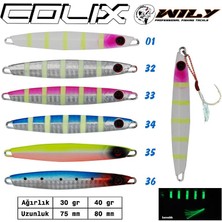Wily Colix Jig 30 gr 75 mm 35