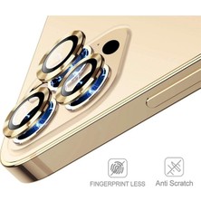 KVK Privacy Apple iPhone 12 Pro Max Kamera Lensi Mercek Lensi Koruyucu Gold 3 Adet