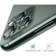 KVK Privacy Apple iPhone 12 Pro ,11 Pro, 11 Pro Max Yeşil Temperli Kamera-Mercek Lens Koruyucu 3 Adet