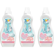 Uni Baby Konsantre Çamaşır Yumuşatıcı Pudra Kokulu 1200 ml x 3 Adet