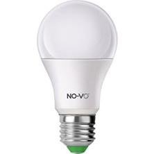 No-Vo 9 WATT LED Ampul Beyaz 4 Adet