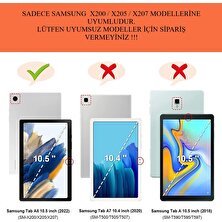 TEKNETSTORE Samsung Galaxy Tab A8 SM-X200 2021 / 2022 10.5 Inç Tablet Uyumlu Şeffaf Süper Silikon Kılıf