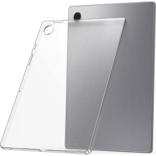 Samsung Galaxy Tab A8 SM-X200 2021 / 2022 10.5 Inç Tablet Uyumlu Şeffaf Süper Silikon Kılıf