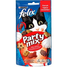 Felix Party Mix Karışık Izgara Lezzetleri Kedi Ödül Maması 8X60 gr