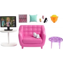 Barbie Ev Dekorasyon Setleri GRG75 HJL55 Koltuk