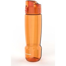 Zweikell Pivot Orange Bpa Içermez 650 ml Tritan Kırılmaz Suluk - Su Matarası