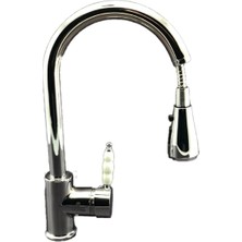 Pirima Menekşe Tip Mutfak Eviye Bataryası 3'lü Set Eviye Lavabo Banyo Bataryası