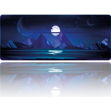 Helixsun Mouse Pad Büyük Boy Gaming Oyuncu Xl 70X30 cm Moonlıght