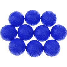 PZ Home 10 Adet Yumuşak Hafif Golf Uygulama Topları - Golf Eğitim Yardım Aracı Mavi (Yurt Dışından)