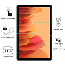 Crescent Samsung Galaxy Tab A7 2020 SM-T500/T505/T507 Lte 10.4 Inç Ekran Koruyucu 9h Kırılmaz Cam ( Temperli Cam)