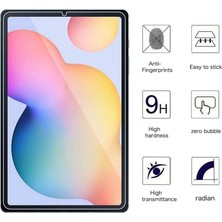 Crescent Samsung Galaxy Tab S6 Lite SM-P610/P615/P617 Lte 10.4 Inç Ekran Koruyucu 9h Kırılmaz Cam ( Temperli Cam)