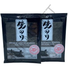 Seafood Sushi Yosunu Yaki Sushi Nori Gold Premium 10 Yaprak x 2 Paket