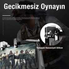 Coofbe L1-R1 Telefon Oyun Kolu, 4-6.5inch Telefon Uym Pubg, Call Of Duty Oyun Kolu, Gamer Tetik