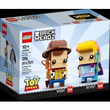 LEGO Brickheadz 40553 Woody And Bo Peep (296 Parça)