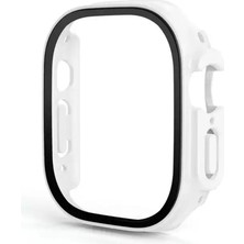 Mi7a Apple Watch Ultra 49MM Kılıf Kasa ve Ekran Koruyucu 360 Tam Koruma
