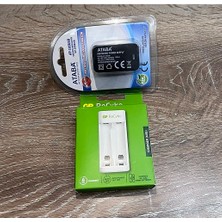 Teknoşık Gp Recyko E211 USB Aa-Aaa Pil Şarj Aleti ve Şarj Adaptörü