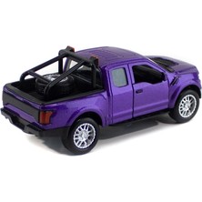 Mixoyuncak Metal Ford Ranger Pikap Çek Bırak Işıklı Mor 12 cm