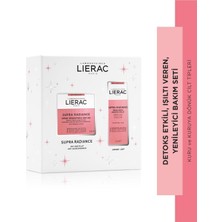 Lierac Supra Radiance Cream Işıltı Veren Yenileyici Krem 50ML + Supra Radiance Detoks Etkili Serum 30ML