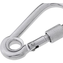 PZ Home 316 Paslanmaz Çelik Carabiner Yay Yüklü Snap Kanca Açık Havada 7X70 mm. (Yurt Dışından)