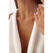 By Golden House Slim Piton Zincir Kolye