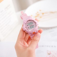 Happy World Shopping Spor Ekran Tarih Takvim Hafta Alarm Öğrenci Dijital Aydınlık Kol Saati (Yurt Dışından)