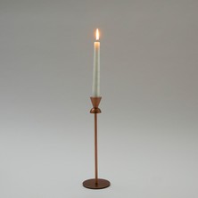 Chakra Peggy Şamdan 8X28 cm Bakır