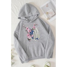 Trendypassion Unisex Flowers Baskılı Sweatshirt