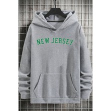 Trendypassion Unisex New Jersey Baskılı Sweatshirt