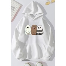 Trendypassion Unisex Kafadar Ayılar Baskılı Sweatshirt