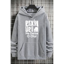 Trendypassion Beyim Ne Derse O Olur Katlamalı Sweatshirt