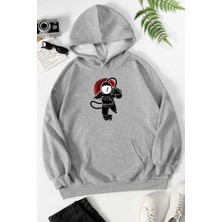 Trendypassion Unisex Astronot Baskılı Sweatshirt