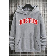 Trendypassion Unisex Boston Baskılı Sweatshirt