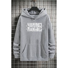 Trendypassion Hanımcı Yazılı Katlamalı Sweatshirt
