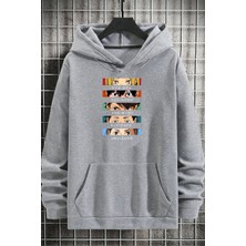 Trendypassion Unisex Cosplay Haikyuu Baskılı Sweatshirt