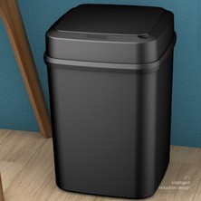 Ceatded 12L Akıllı Çöp Kovası - Siyah (Yurt Dışından)