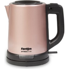 Fantom CY1500 Çelik Çay Makinesi 1800 Watt - Rose Gold