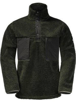 Jack Wolfskin Pank Snap Erkek Polar Ceket 1710601-4018