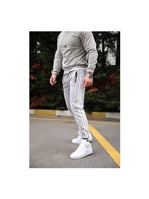 Happy Giyim Giyim  Yüksek Bel Dar Kesim Slimfit Eşofman Alt