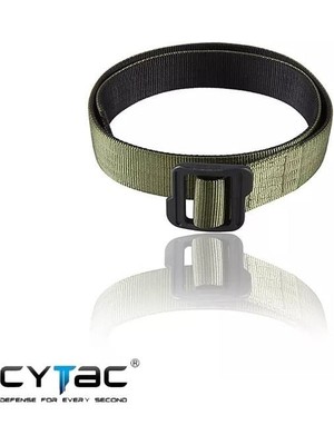 Dee Hunter Cytac Tactical Çift Katmanlı 1.5'' Kemer Yeşil M