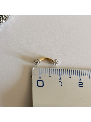 Bylin Cerrahi Çelik Sambala Muz Piercing