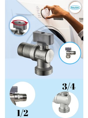 Bulitra Mini Çamaşır Musluğu Çamaşır Makinesi & Bulaşık Makinası Musluğu